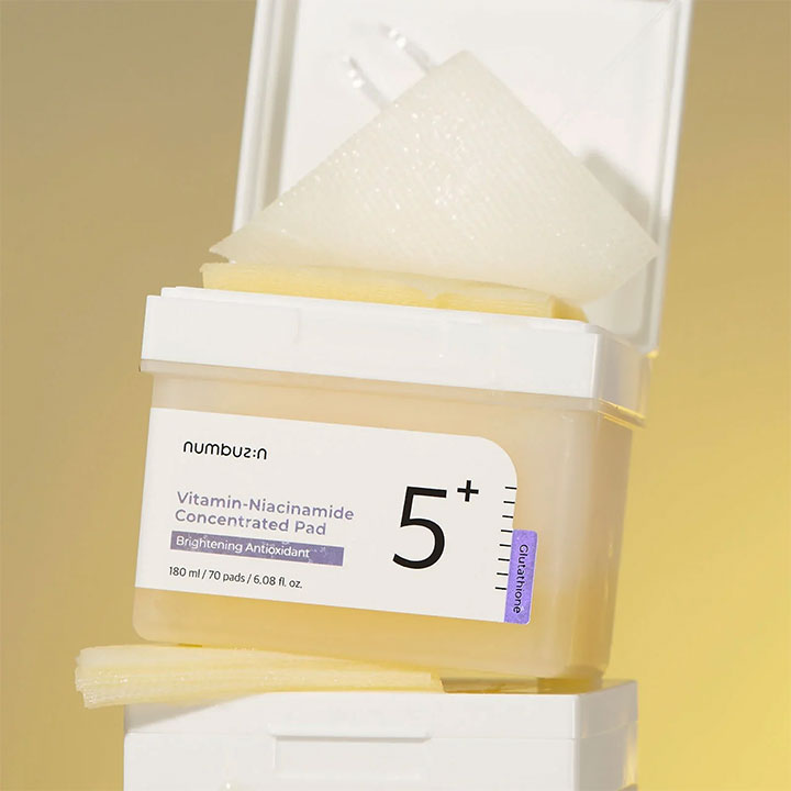 NUMBUZIN - No.5 Vitamin-Niacinamide Pad (70Pads)