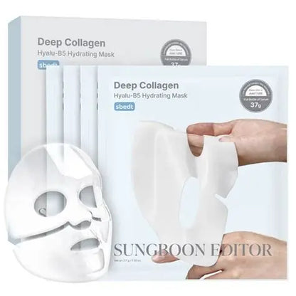 SUNGBOON EDITOR - Deep Collagen Hyalu-B5 Hydrating Mask (4ea)