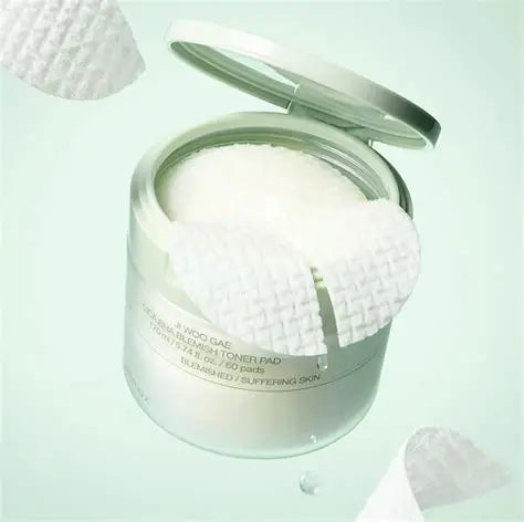 CELIMAX - Ji Woo Gae Cica BHA Blemish Toner Pad (60pads)