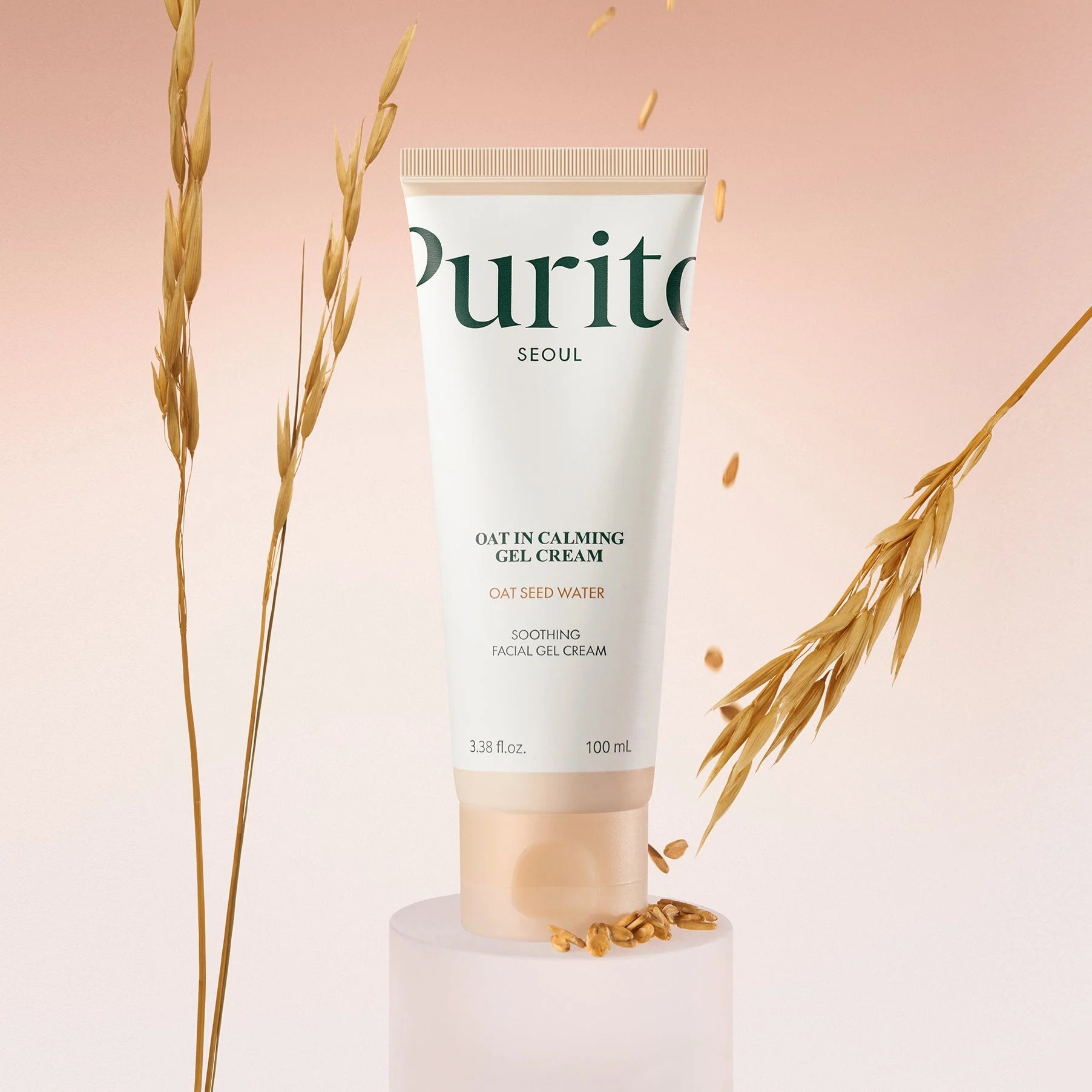 PURITO – Oat-in Calming Gel Cream 100ml - Soin Apaisant &amp; Hydratant à l’Avoine