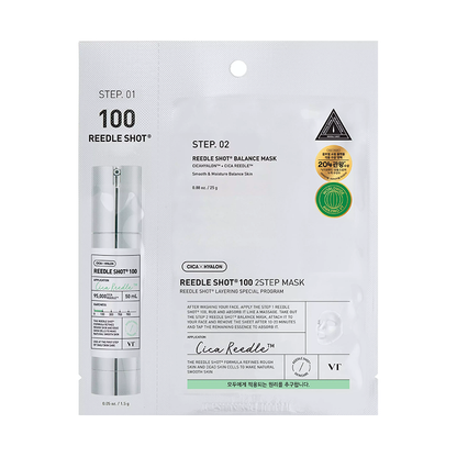 VT COSMETICS - Reedle Shot 100 2-Step Mask