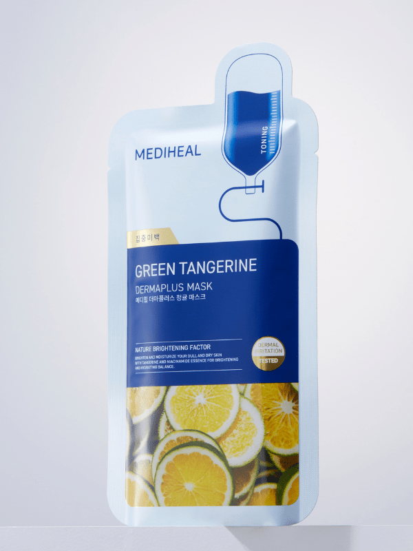 MEDIHEAL - Dermaplus Green Tangerine Mask 22ml (10EA)