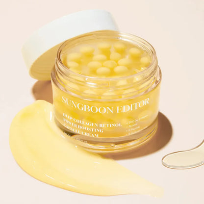 SUNGBOON EDITOR - Deep Collagen Retinol Power Boosting Capsule Cream 50ml