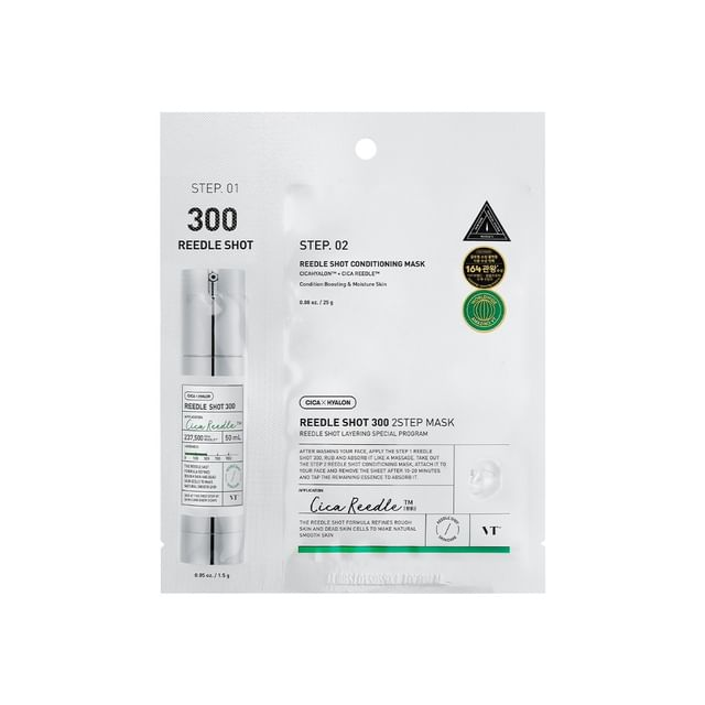 VT COSMETICS - Reedle Shot 300 2-Step Mask