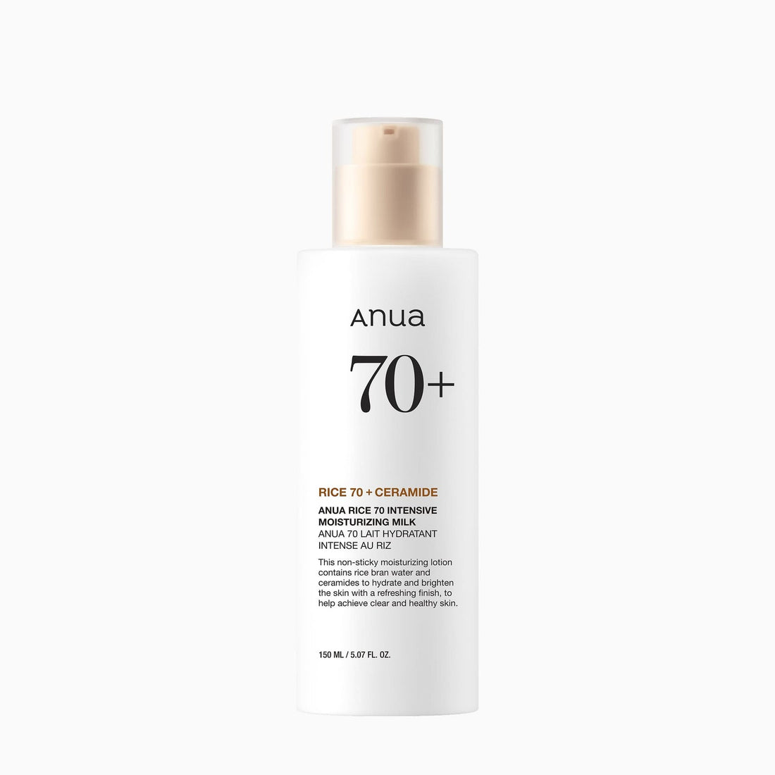 ANUA - Rice 70 Intensive Moisturizing Milk 150ml