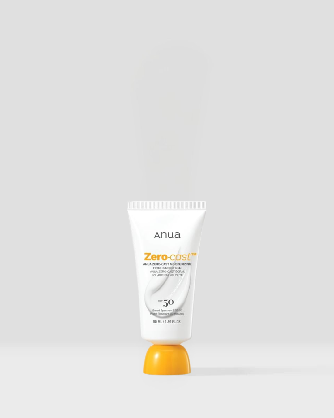 ANUA - Zero-Cast Moisturizing Finish Sunscreen 50ml