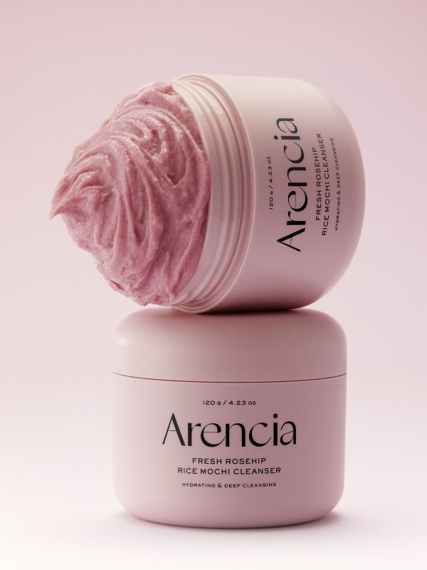 ARENCIA - Fresh Rosehip Rice Mochi Cleanser 120g