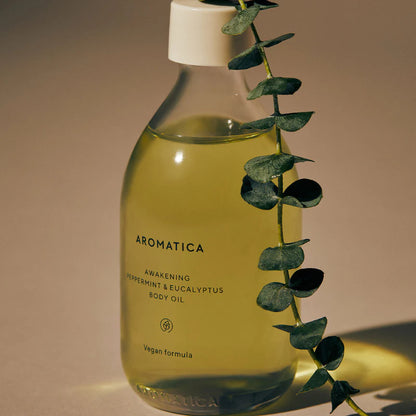 AROMATICA - Awakening Body Oil Peppermint &amp; Eucalyptus 100ml