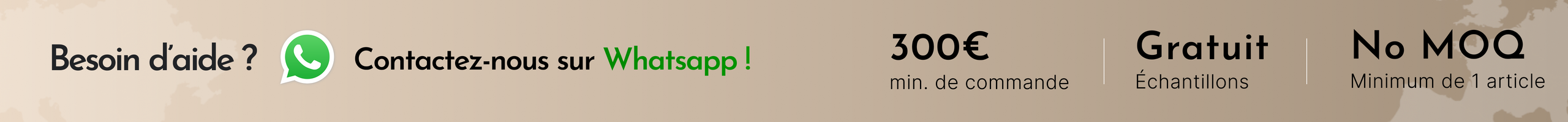 Contactez-nous sur WhatsApp