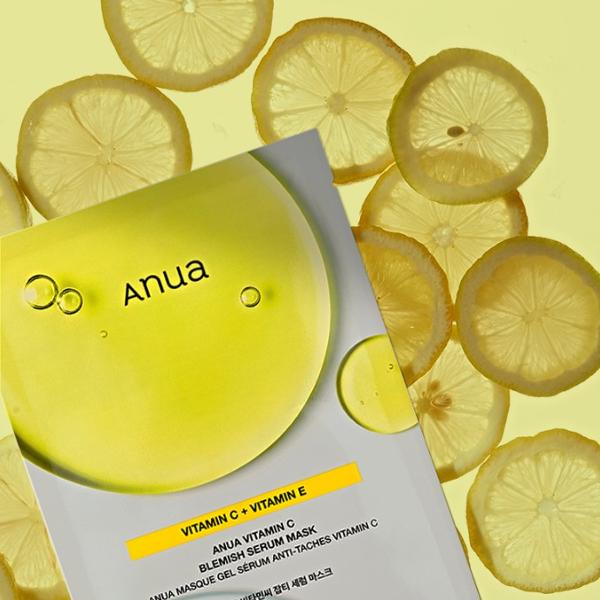 ANUA – Masque en Tissu au Citron Vert &amp; Vitamine C 25ml