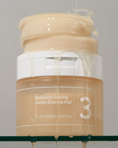 NUMBUZIN - No.3 Radiance Glowing Jumbo Essence Pad (70ea)