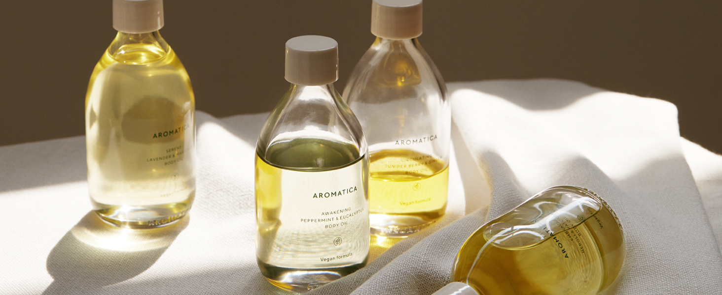 AROMATICA - Awakening Body Oil Peppermint &amp; Eucalyptus 100ml