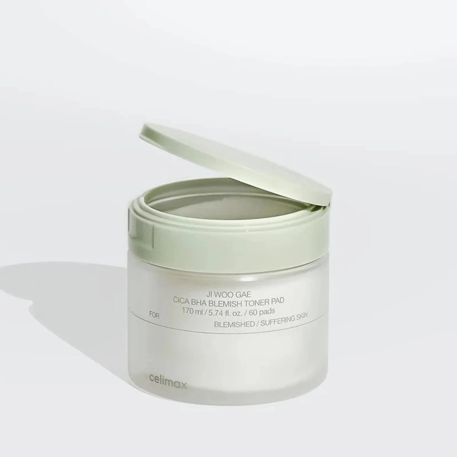 CELIMAX - Ji Woo Gae Cica BHA Blemish Toner Pad (60pads)