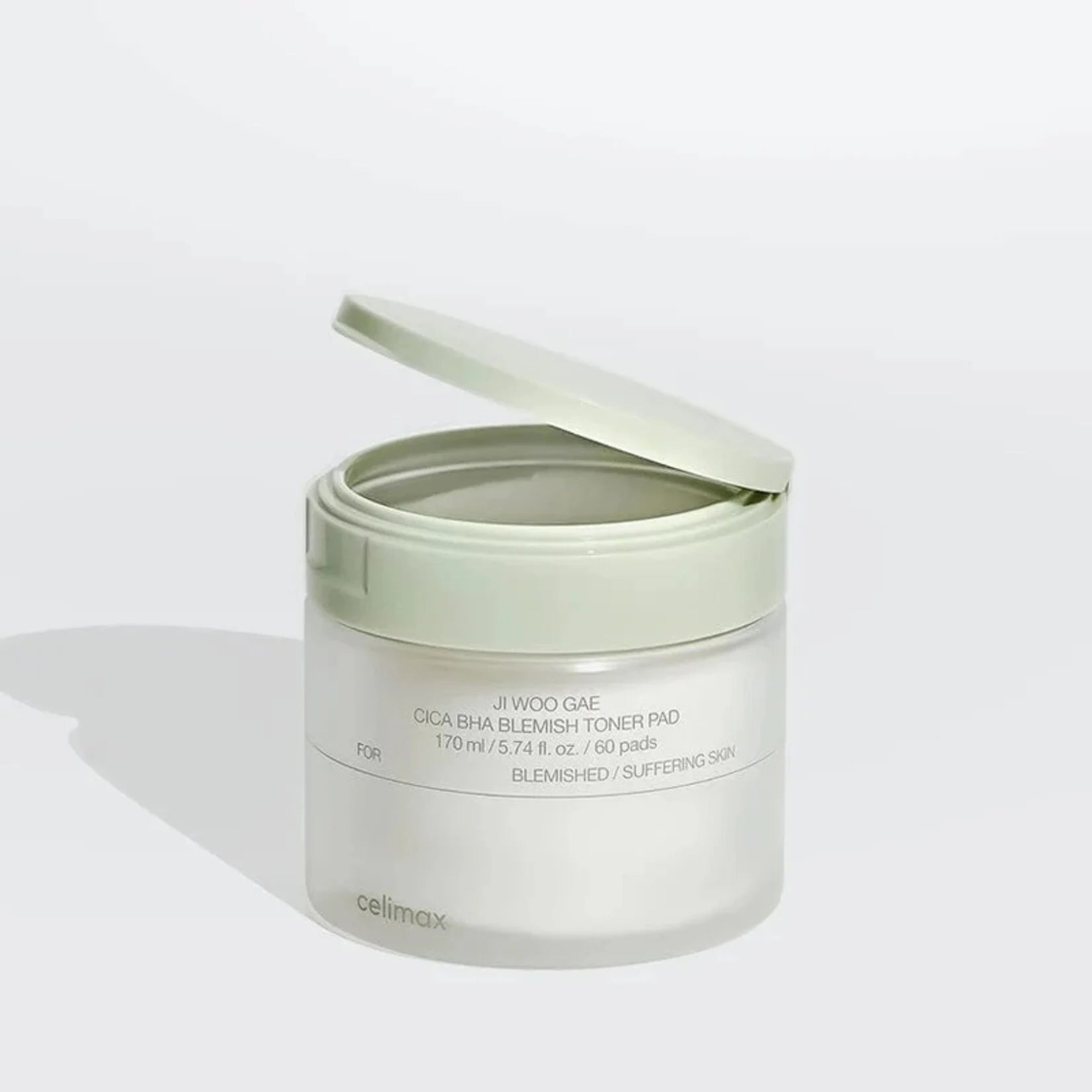 CELIMAX - Ji Woo Gae Cica BHA Blemish Toner Pad (60pads)