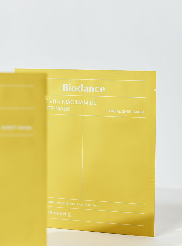 BIODANCE - Radiant Vita Niacinamide Real Deep Mask 1Box (34g*4ea)