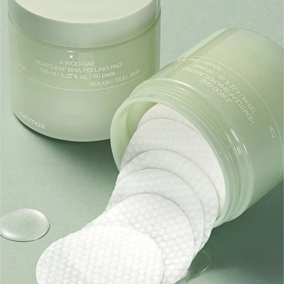 CELIMAX - Ji Woo Gae Cica BHA Blemish Toner Pad (60pads)