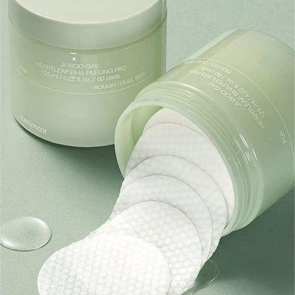 CELIMAX - Ji Woo Gae Cica BHA Blemish Toner Pad (60pads)