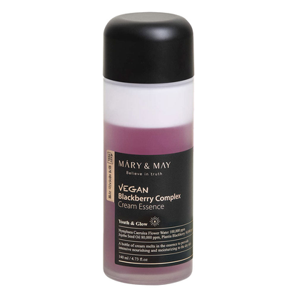MARY&amp;MAY - Vegan Blackberry Complex Cream Essence 140ml