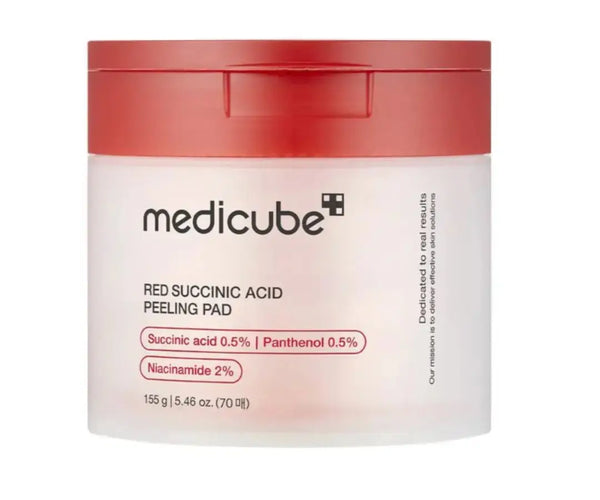 MEDICUBE - Red Succinic Acid Peeling Pad 70pcs