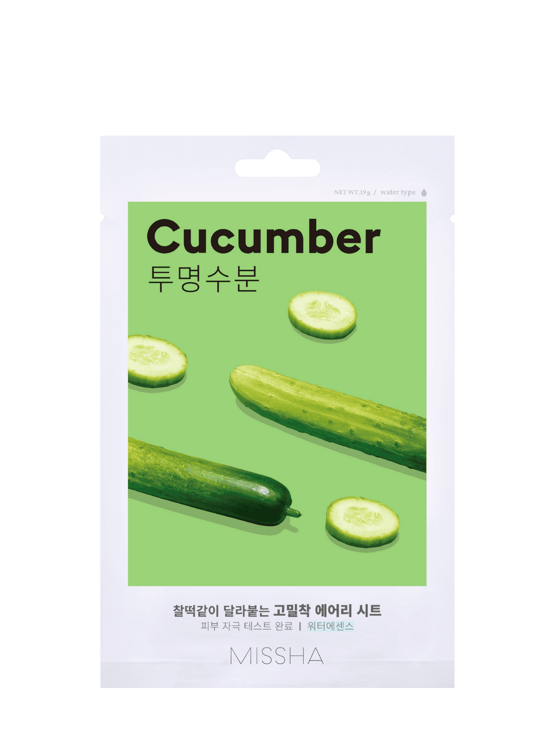 MISSHA - Airy Fit Sheet Mask Cucumber (1ea)