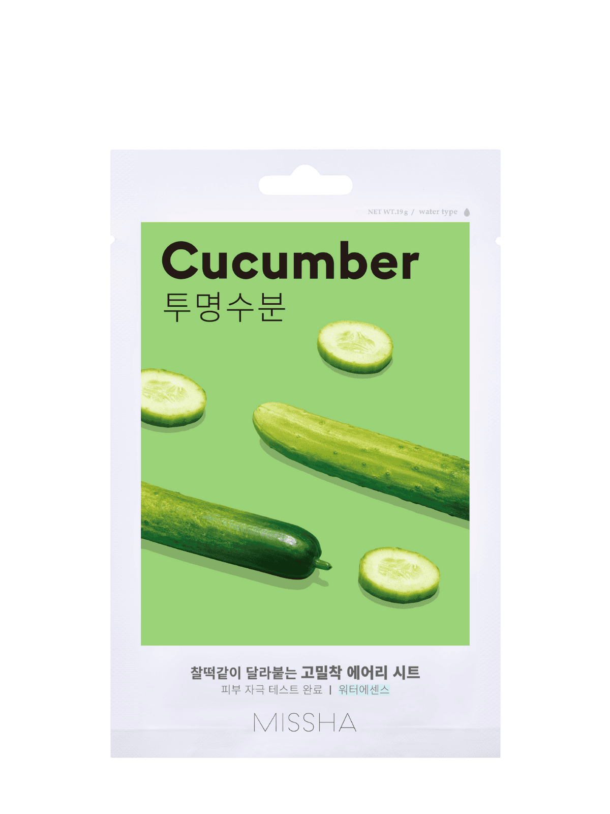 MISSHA - Airy Fit Sheet Mask Cucumber (1ea)