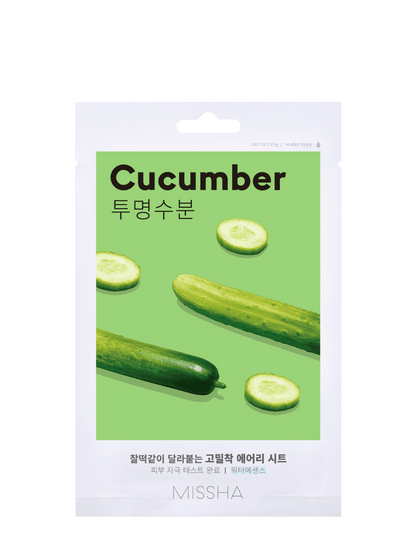 MISSHA - Airy Fit Sheet Mask Cucumber (1ea)