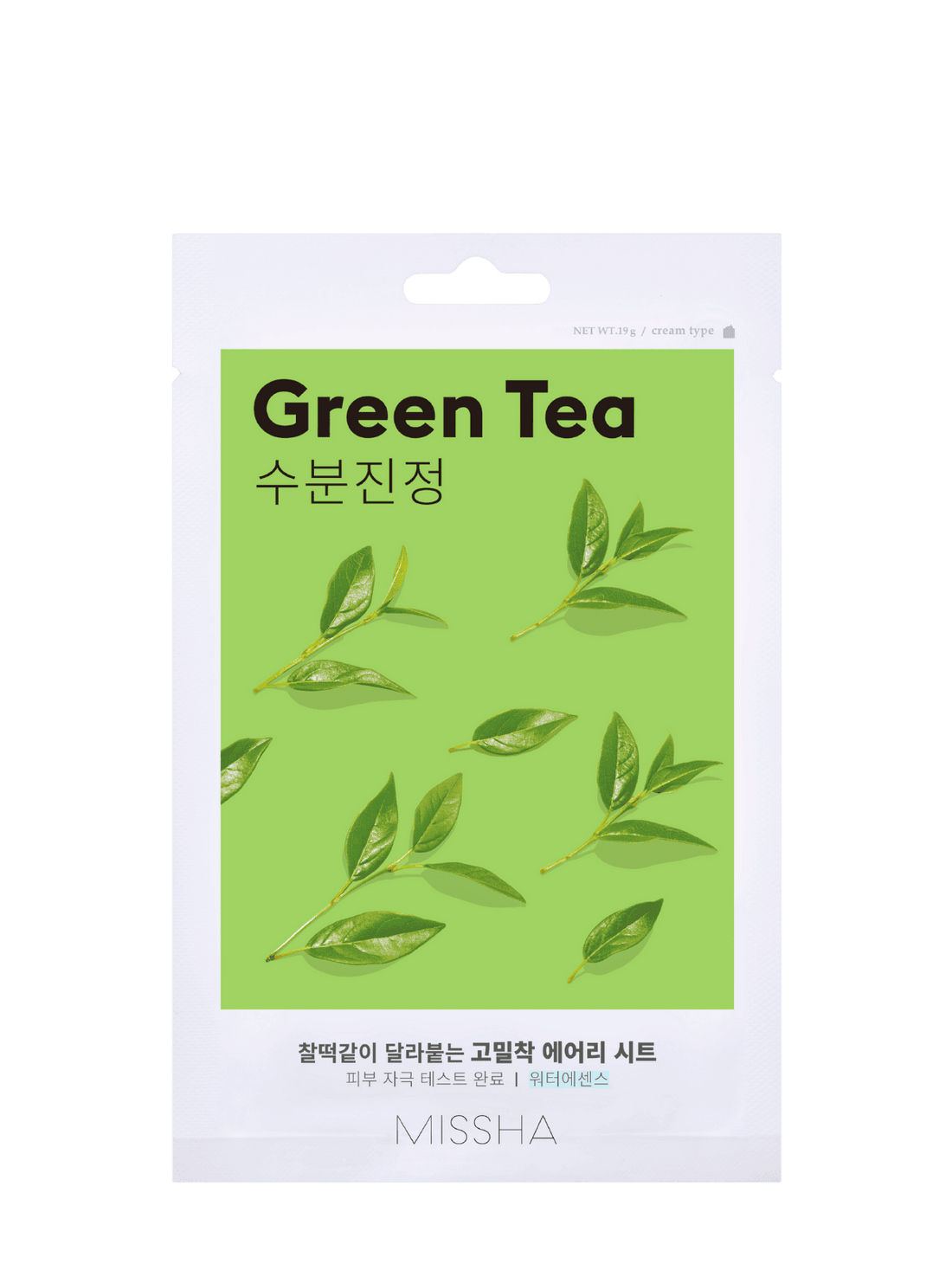 MISSHA - Airy Fit Sheet Mask Green Tea (1ea)
