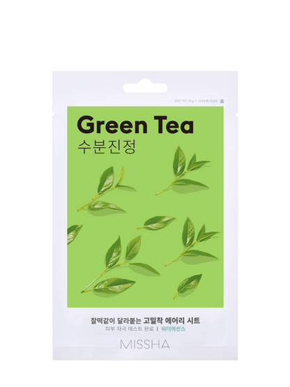 MISSHA - Airy Fit Sheet Mask Green Tea (1ea)