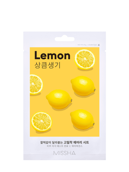 MISSHA Airy Fit Sheet Mask Lemon