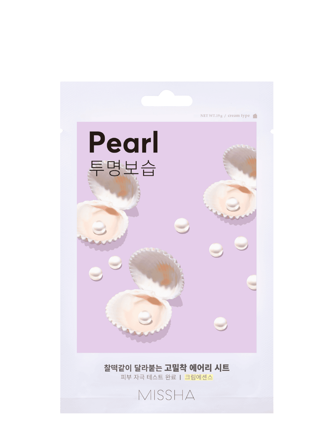 MISSHA - Airy Fit Sheet Mask Pearl (1ea)