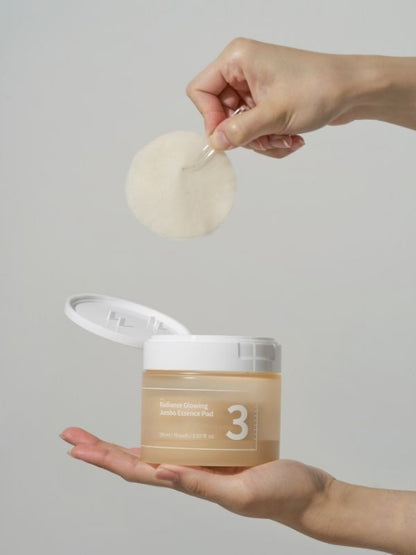 NUMBUZIN - No.3 Radiance Glowing Jumbo Essence Pad (70ea)