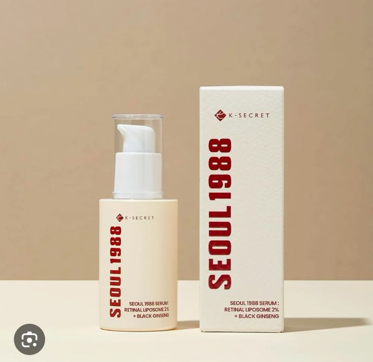 KSECRET SEOUL 1988 - Serum : Retinal Liposome 2% + Black Ginseng 30ml