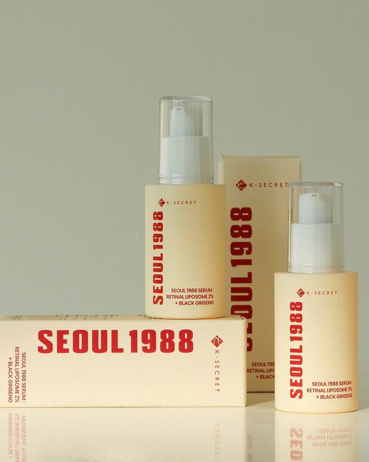 KSECRET SEOUL 1988 - Serum : Retinal Liposome 2% + Black Ginseng 30ml