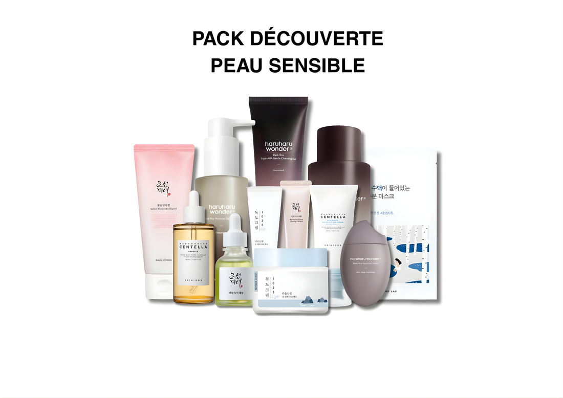 Pack Découverte Peau Sensible