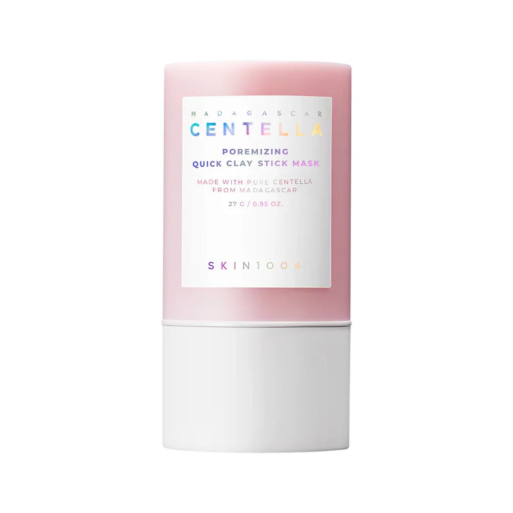 SKIN1004 – Madagascar Centella Poremizing Quick Clay Stick Mask 27g - Masque Purifiant à l’Argile Rose &amp; à la Centella