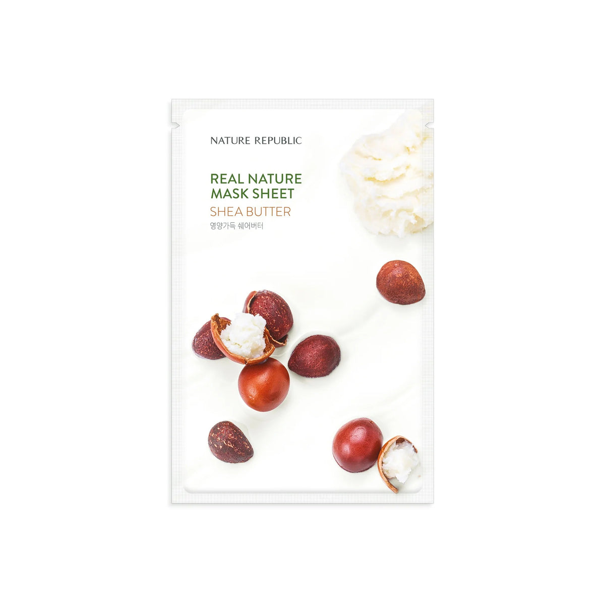 NATURE REPUBLIC - Real Nature Sheet Mask Shea Butter 23ml