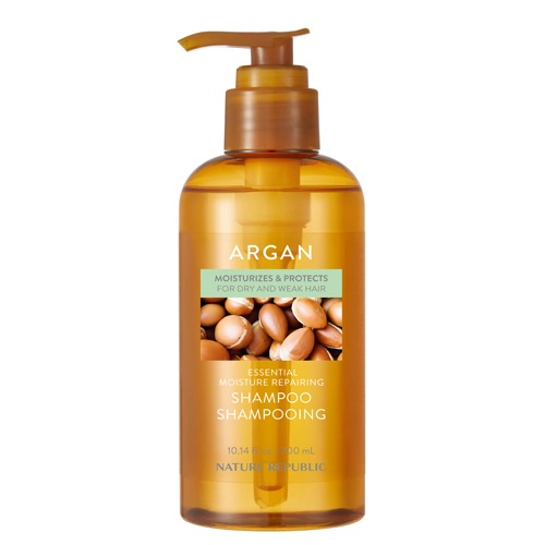NATURE REPUBLIC - Argan Essential Moisture Repairing Hair Mask 200ml