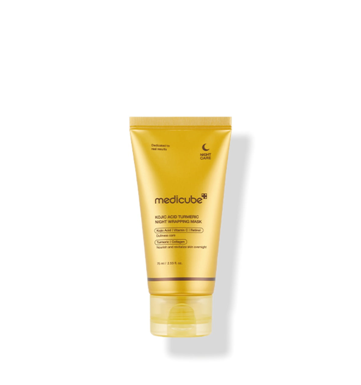 MEDICUBE - Kojic Acid Turmeric Night Wrapping Mask 75ml 2.0
