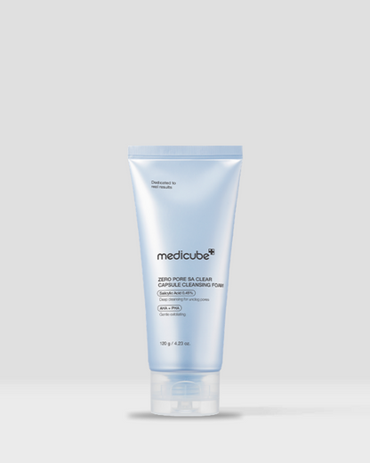 MEDICUBE - Zero Pore SA Clear Capsule Cleansing Foam 120g
