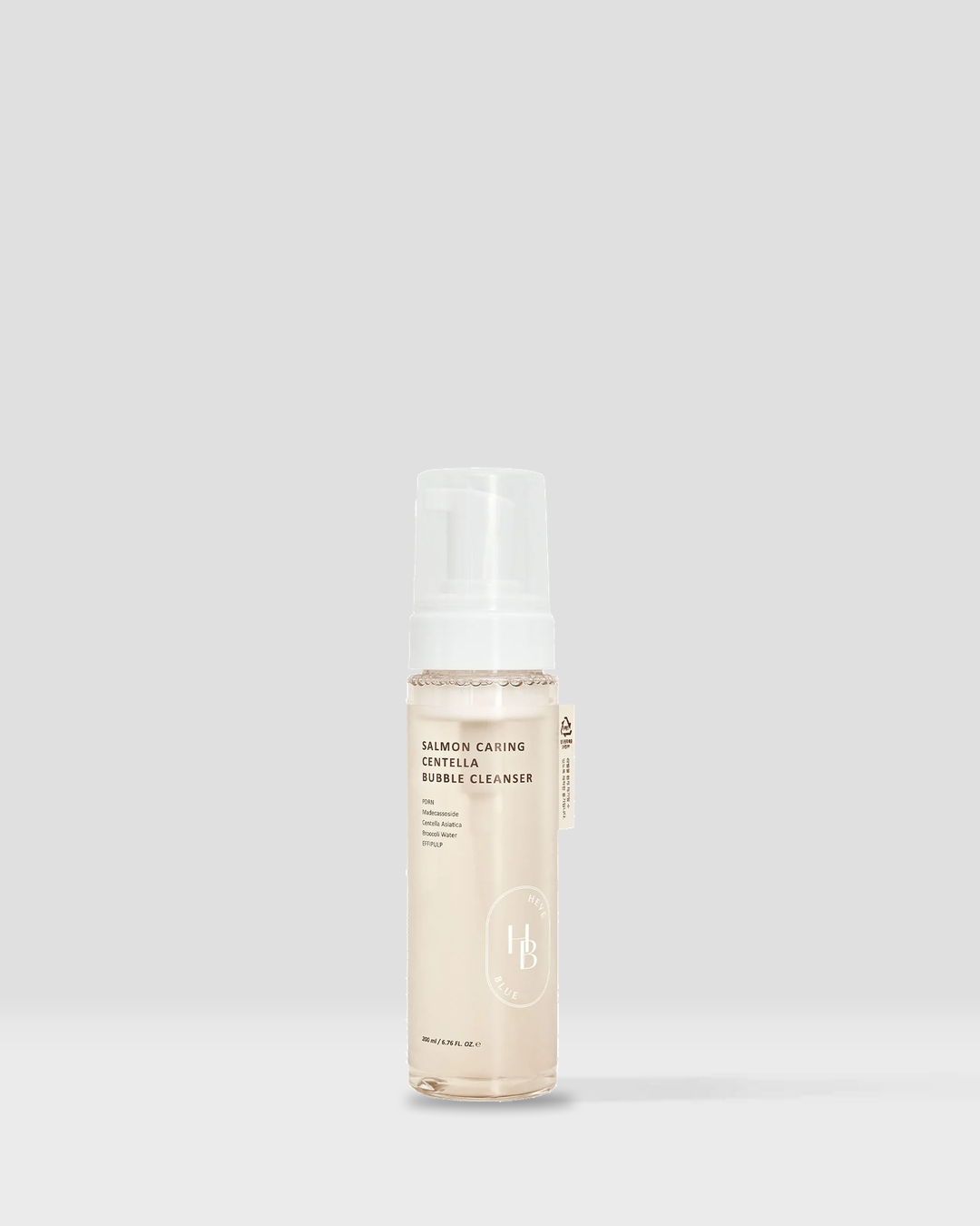 HEVEBLUE - Salmon Caring Centella Bubble Cleanser 200ml